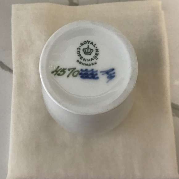 Vintage Royal Copenhagen Denmark Vase Clipper Ship #4570 Signed - Picture 6 of 8